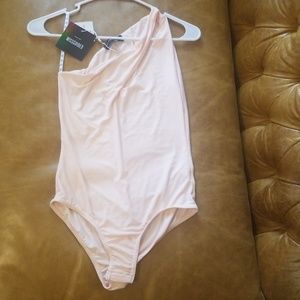 💥 Carli Bybel x Misguided Blush Bodysuit